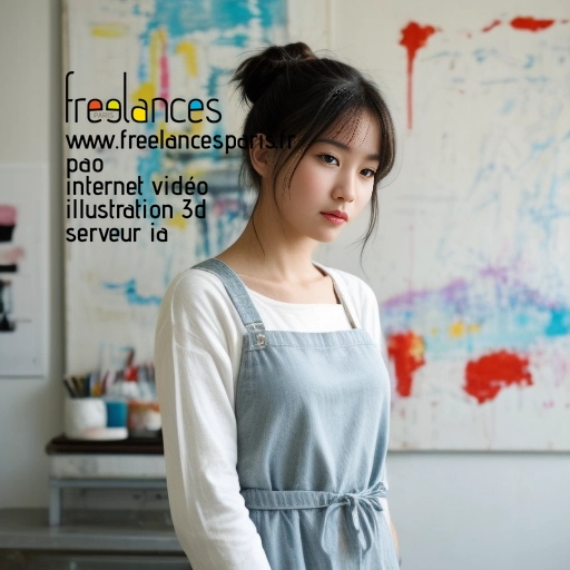 Pao internet vidéo illustration 3d serveur intelligence générative freelance paris studio de création OE1FV440